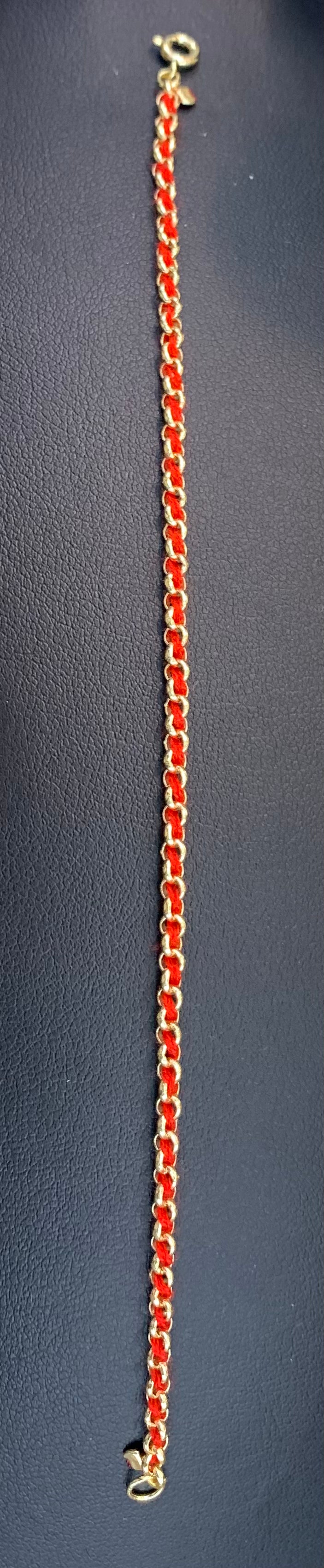 Kever Rachel Red String in 925 Silver Bracelet